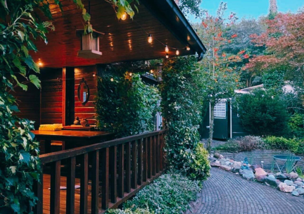 "De Jungle" Chalet Met Veranda Op Ijsselheide Hattemerbroek Veluwe Exterior foto
